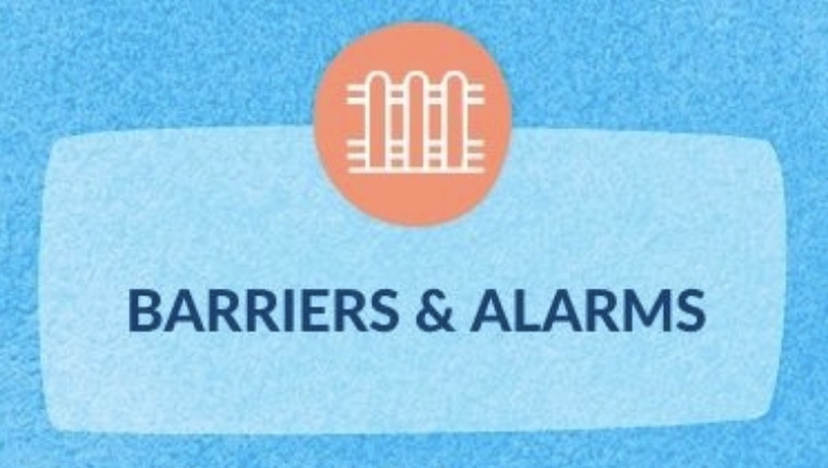 Barriers and alarms are crucial to preventing kiddos from accessing water when they aren't supposed to. 